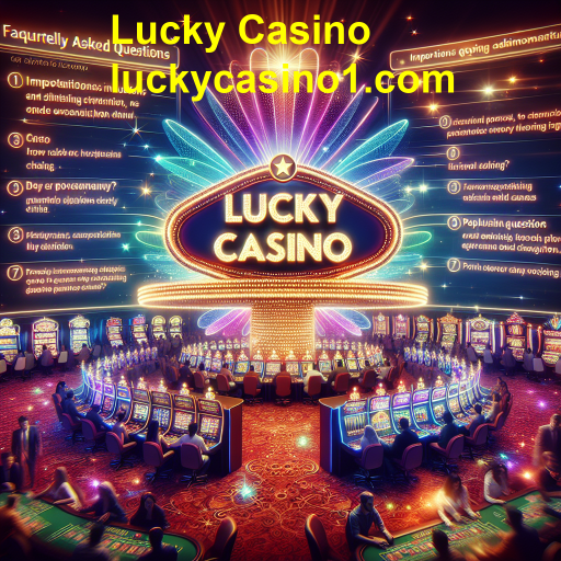 Entendendo a Seção de Perguntas Frequentes no Lucky Casino