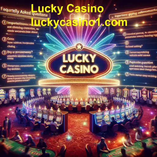 Entendendo a Seção de Perguntas Frequentes no Lucky Casino